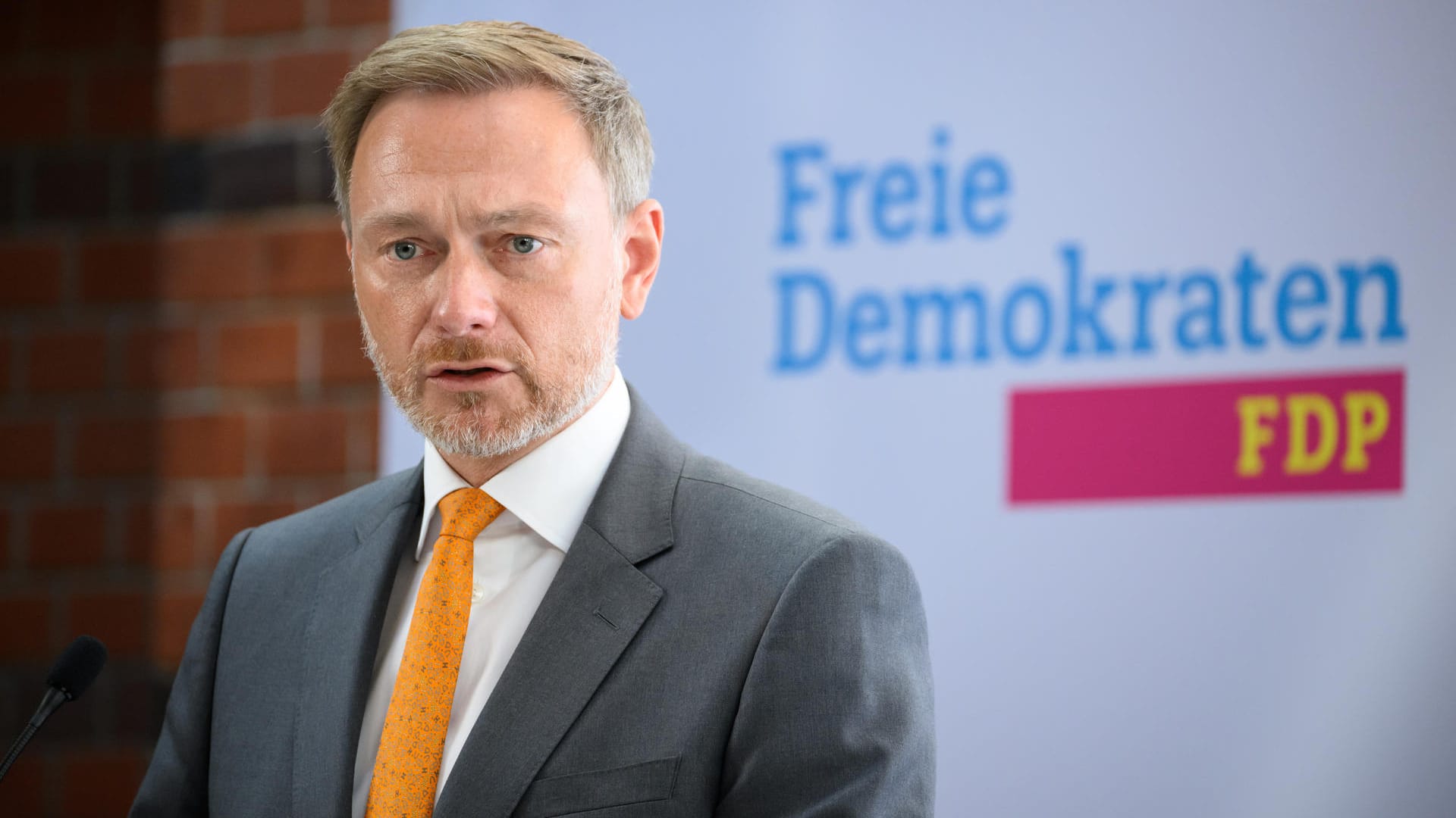 Christian Lindner: Der Finanzminister sprach von dem Beseitigen von "Hemmnissen, die einer wirksamen Umsetzung des europäischen Sanktionsregimes im Wege stehen."