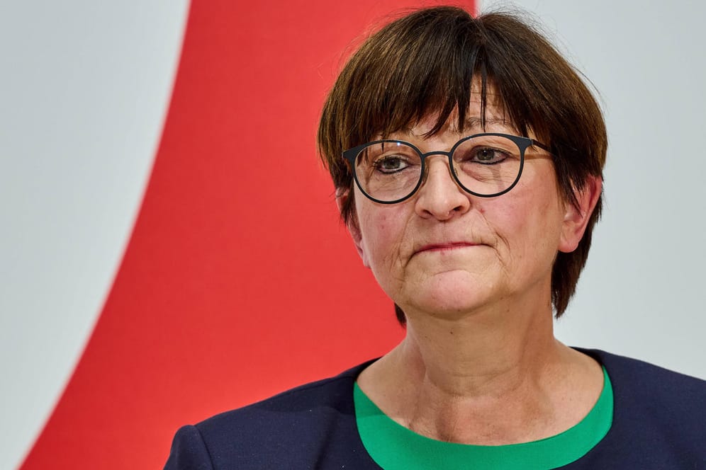 Saskia Esken: Die SPD-Politikerin hat sich den Knöchel gebrochen.