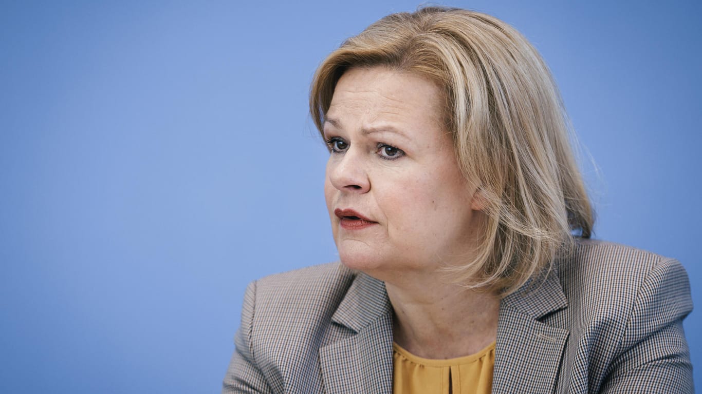 Nancy Faeser (SPD): Die Politiker ist seit Dezember Bundesinnenministerin.