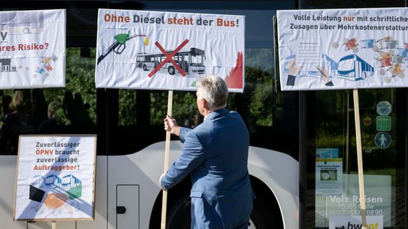 Protest Omnibusunternehmen