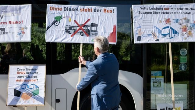 Protest Omnibusunternehmen