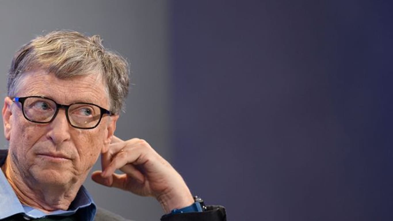 Bill Gates: Er hat sich mit dem Coronavirus infiziert.