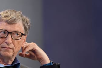 Bill Gates: Er hat sich mit dem Coronavirus infiziert.
