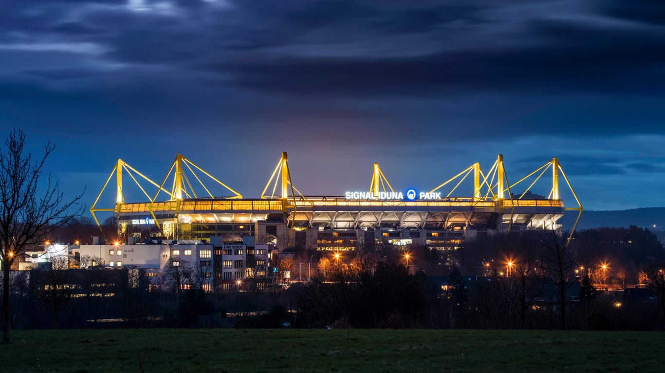 Signal Iduna Park in Dortmund (Archivbild): Insgesamt sechs Spiele finden hier während der EM 2024 statt.