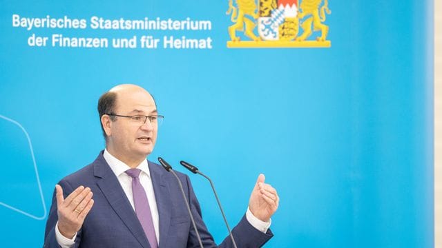 Bayerns Heimatminister Albert Füracker (CSU)
