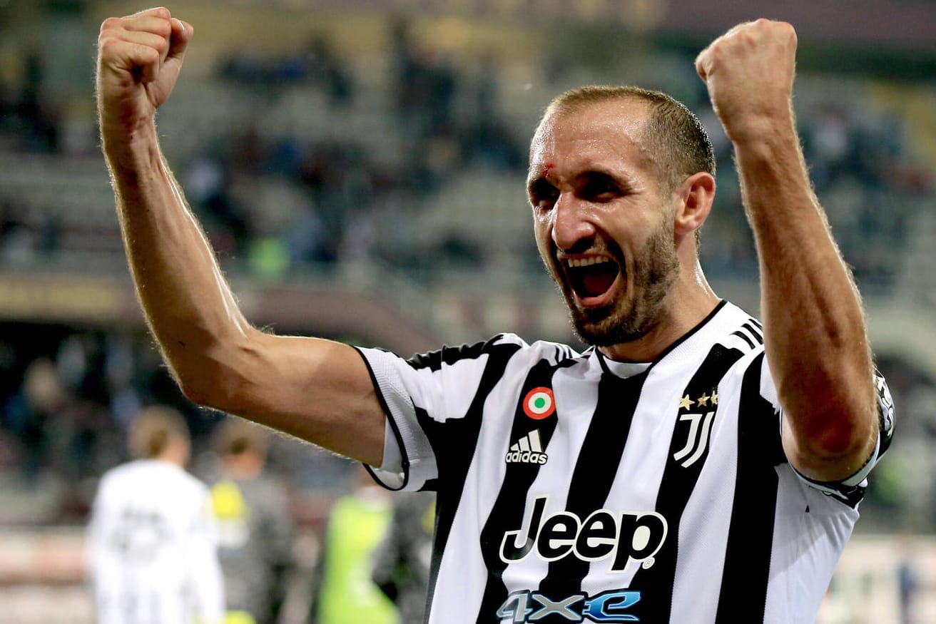 Giorgio Chiellini: Seit 18 Jahren spielt er für den italienischen Klub.