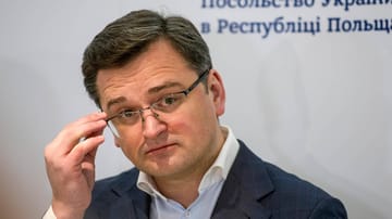 Dmytro Kuleba: Der ukrainische Außenminister lobt Deutschland.