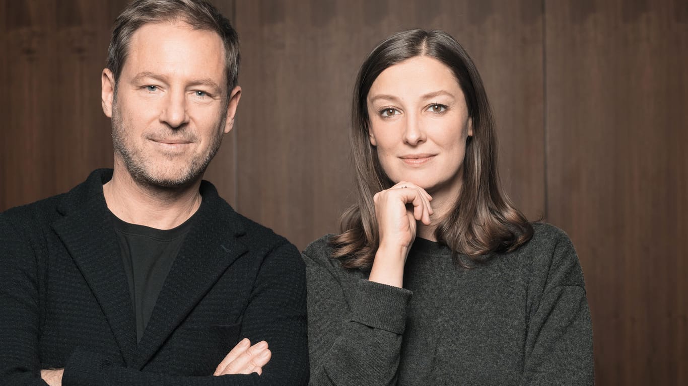 Das Präsidentenpaar der Deutschen Filmakademie: Regisseur Florian Gallenberger und Schauspielerin Alexandra Maria Lara