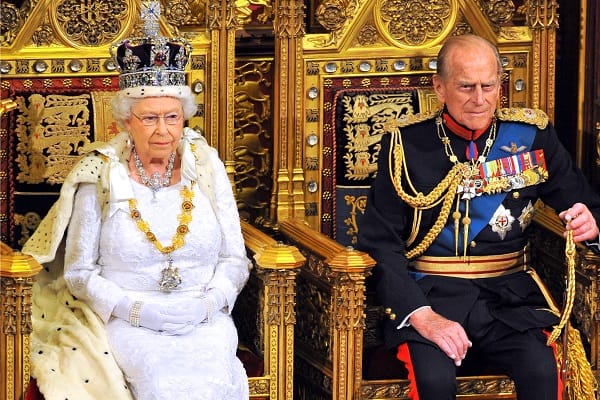 Juni 2014: Englands Königin und ihr Mann Prinz Philip im Westminsterpalast.