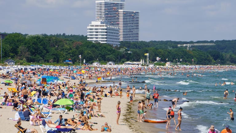Badeurlaub an Pfingsten (Symbolfoto): Nicht nur die Ostsee ist in diesem Jahr beliebt.