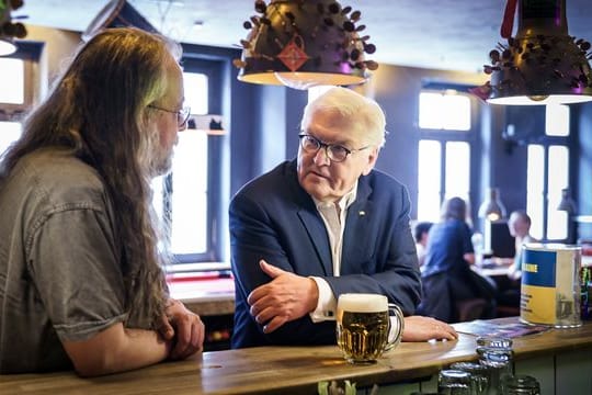 Steinmeier setzt seinen Aufenthalt in Quedlinburg fort