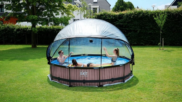 Der Traum vom eigenen Pool im Garten: Bei Netto ist heute ein tolles Modell im Angebot.