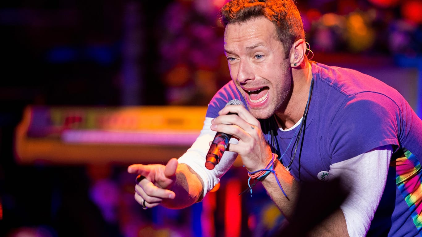 Chris Martin: 1996 gründete er die Band Coldplay.