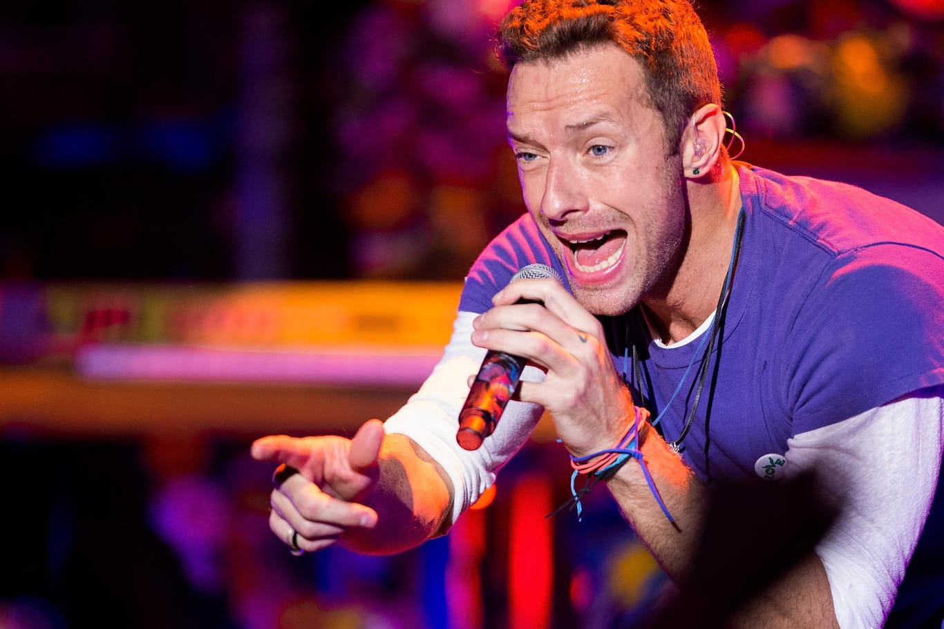 Chris Martin: 1996 gründete er die Band Coldplay.