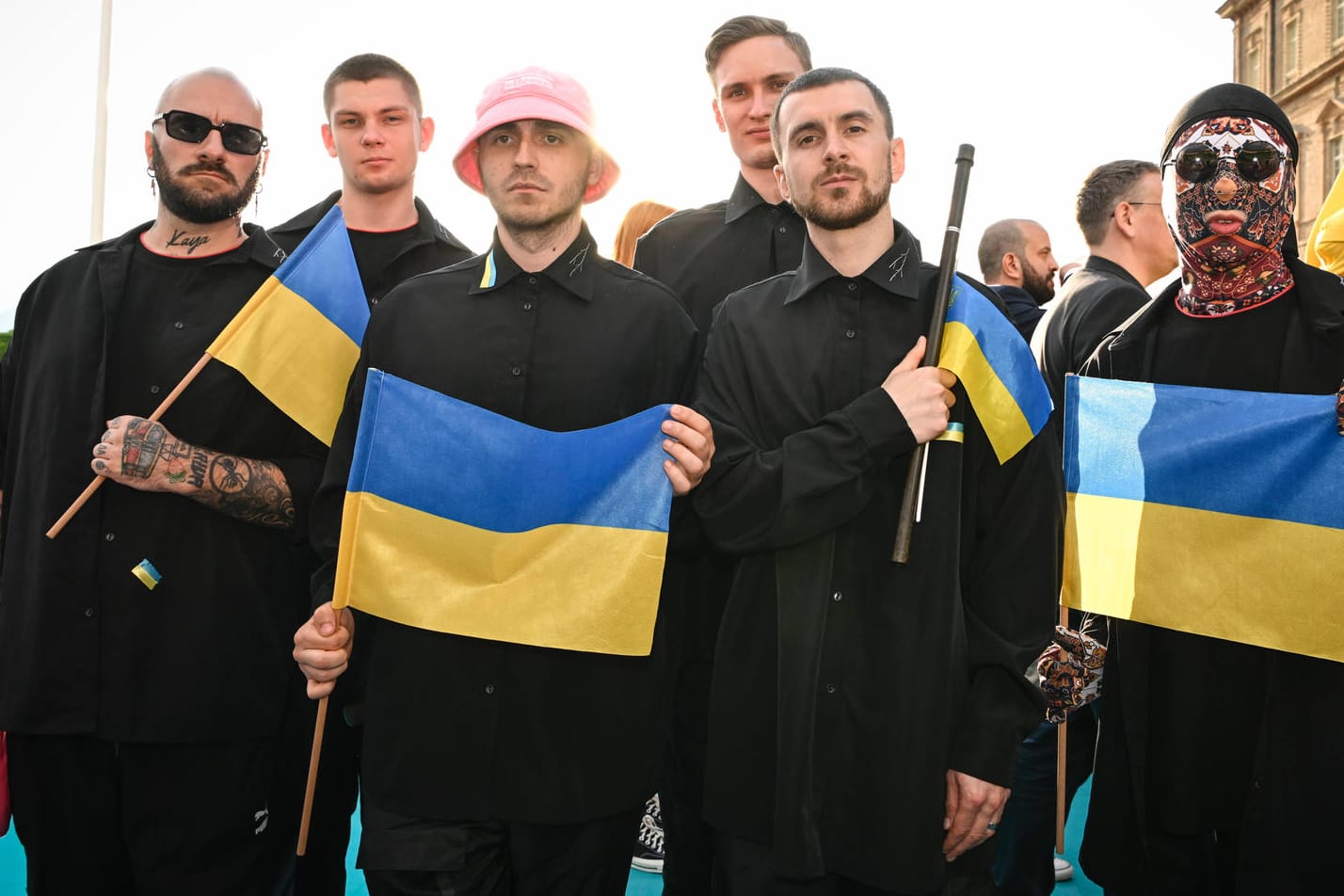 Kalush Orchestra: Die ukrainische Band geht dieses Jahr als Favorit ins ESC-Rennen.