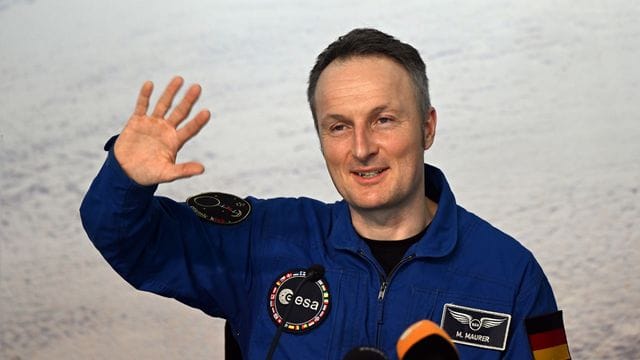 ESA-Astronaut Matthias Maurer