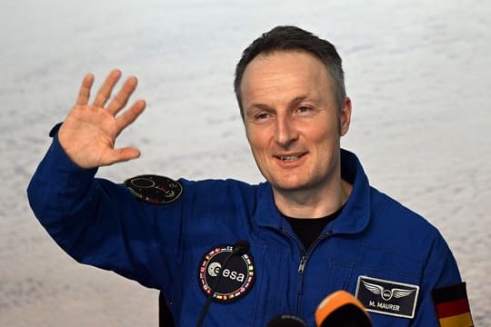 ESA-Astronaut Matthias Maurer