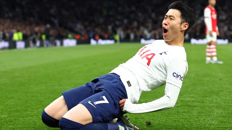 Heung-min Son: Der Südkoreaner glänzte im Derby gegen Arsenal.