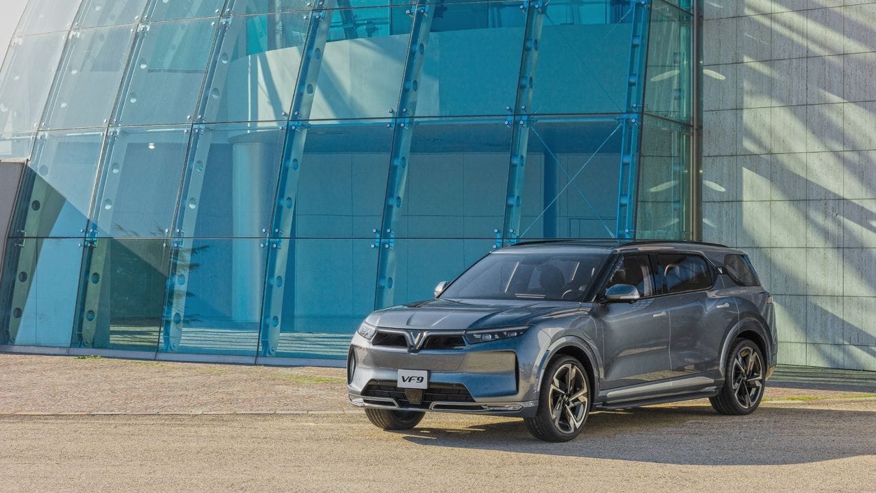 Frischer Wind: Die Marke Vinfast bringt elektrische Modelle wie das SUV VF-9 auf den Markt. Frischer Wind: Die Marke Vinfast bringt elektrische Modelle wie das SUV VF-9 auf den Markt.