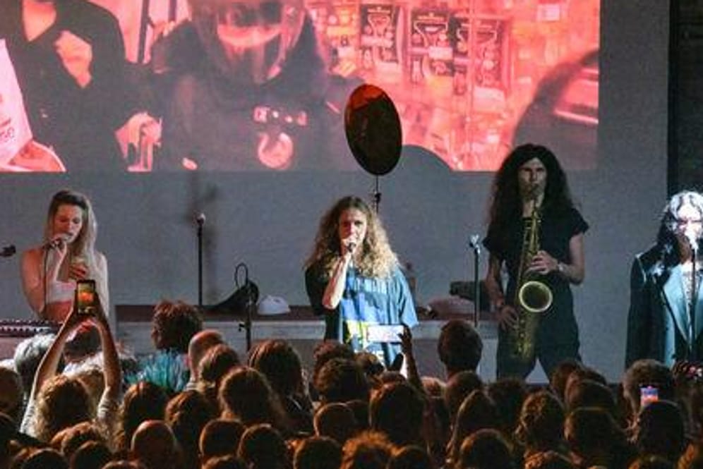Das Konzert der kremlkritischen und feministischen Band Pussy Riot im Funkhaus Berlin (Archivbild): Die 33-Jährige Aljochina war erst vor kurzem aus Russland geflohen.