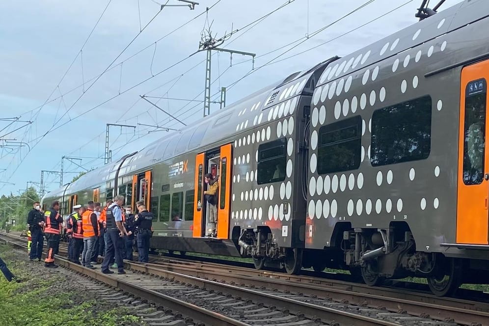 Die Regionalbahn bei Aachen: Am Morgen stach der Täter auf Mitreisende ein.