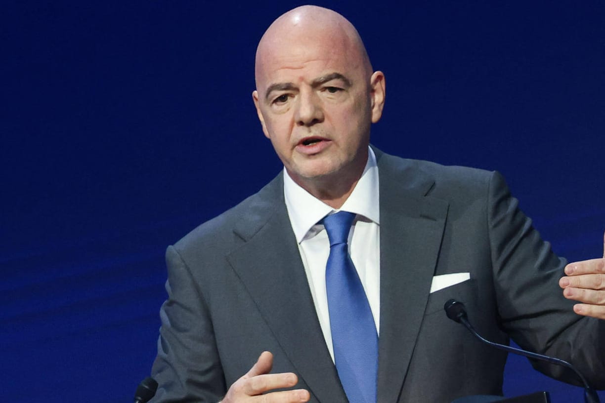 Gianni Infantino: Der Fifa-Präsident ist ein großer Befürworter der umstrittenen WM in Katar.