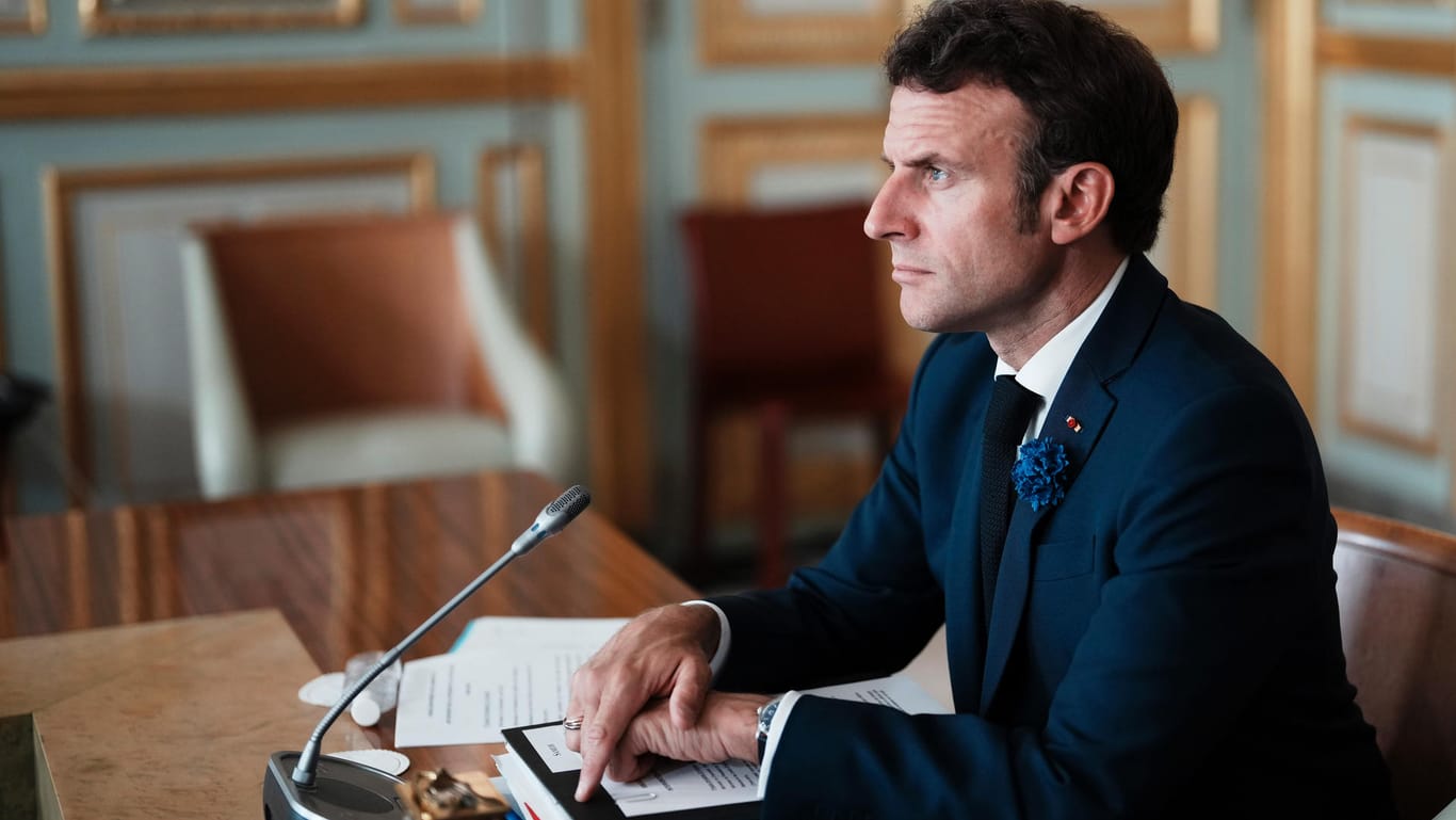 Macron im Élysée-Palast: "Er verkörpert die Selbstgerechtigkeit des Meritokraten."