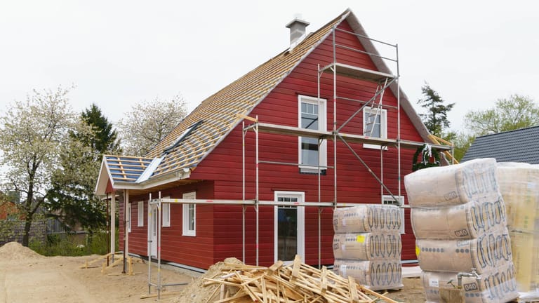 Baustelle in Schleswig-Holstein (Symbolbild): Die Bauzinsen haben sich seit Jahresbeginn mehr als verdoppelt.