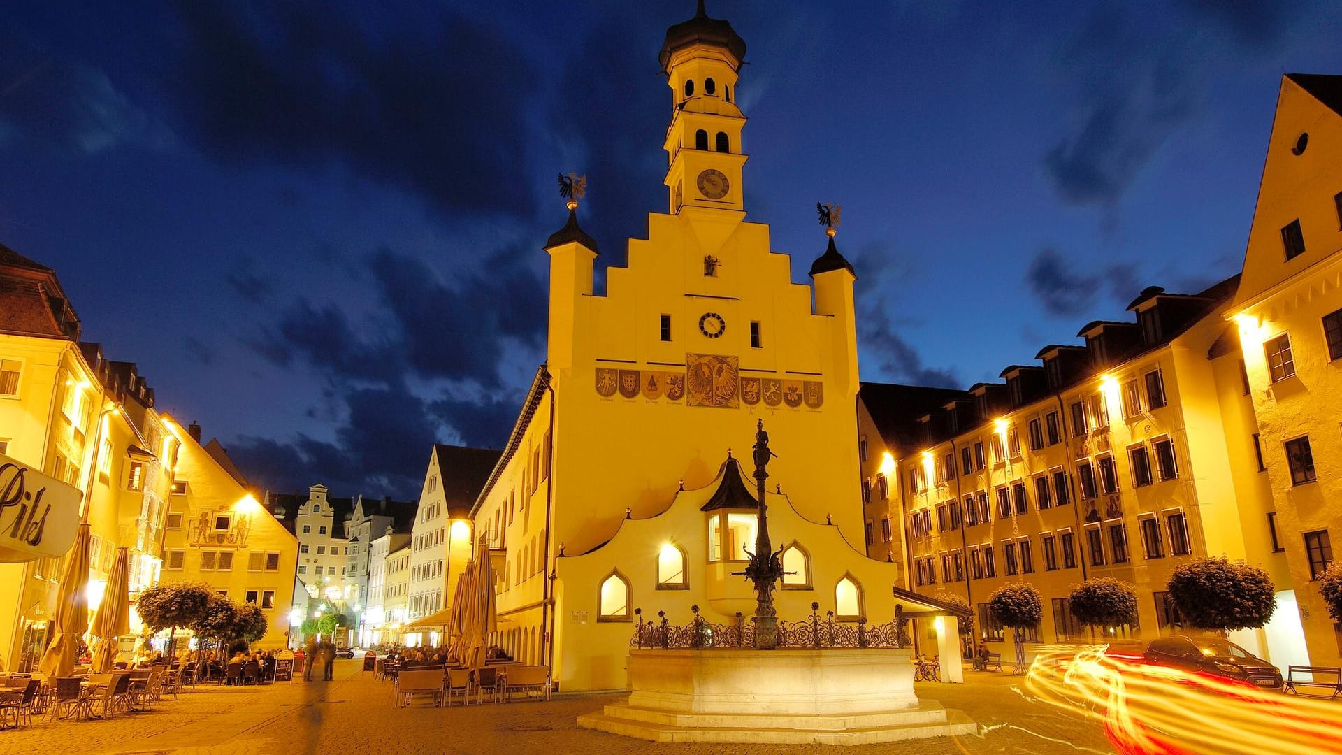 Das Rathaus von Kempten.