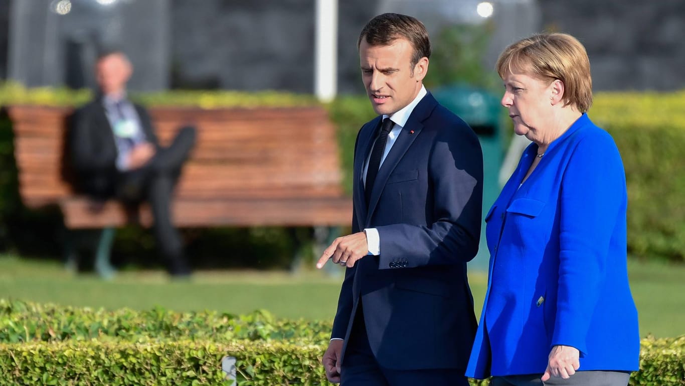 Macron und Merkel 2018: "Abblocken, abblocken, abblocken – und dann geht das irgendwann weg."