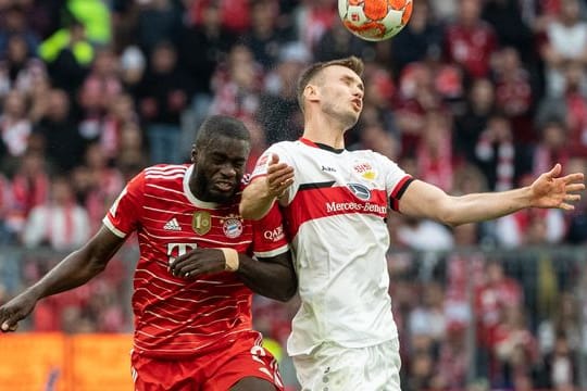 Sasa Kalajdzic (r) vom VfB Stuttgart
