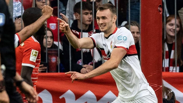 Sasa Kalajdzic: Der Stuttgarter konnte zuletzt auch gegen den FC Bayern jubeln.