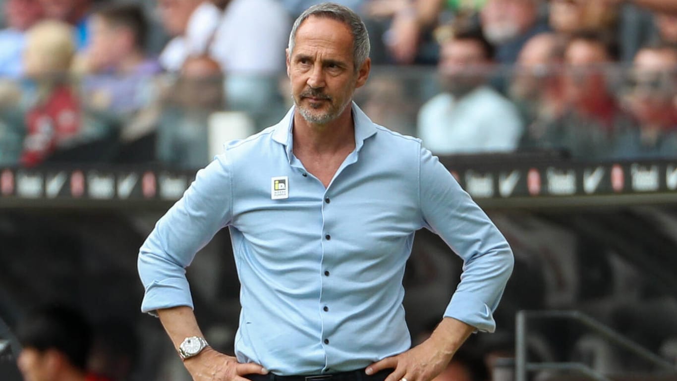 Adi Hütter: Turbulente erste Saison mit Borussia Mönchengladbach.