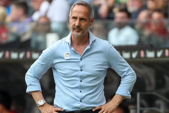 Adi Hütter: Turbulente erste Saison mit Borussia Mönchengladbach.