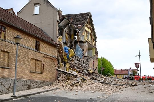 Explosion in einer Bäckerei in Lychen