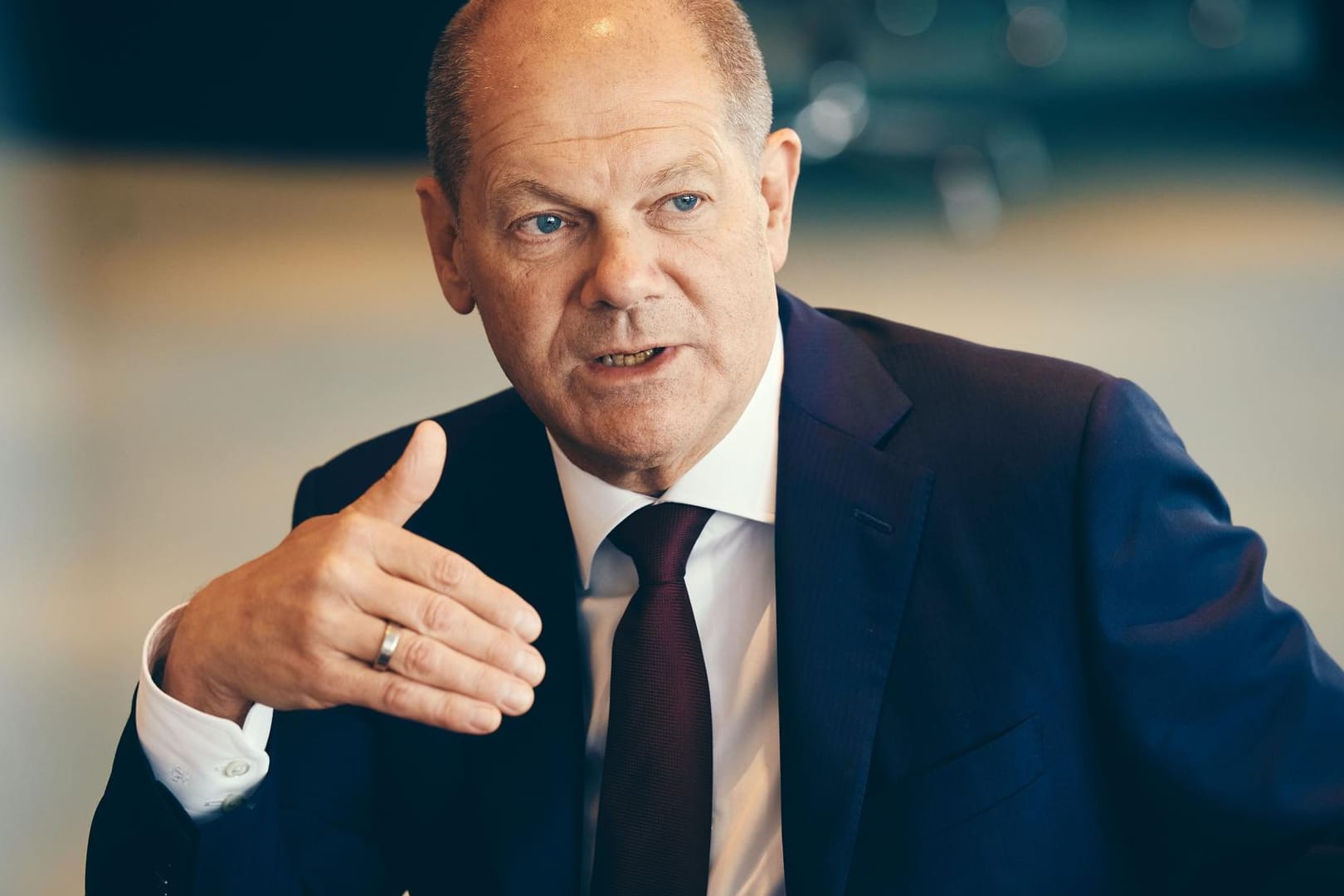 Bundeskanzler Olaf Scholz sagt im exklusiven t-online-Interview, was er vom russischen Präsidenten Putin erwartet.