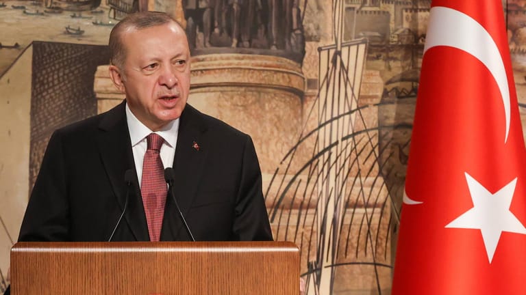 Der türkische Präsident Recep Tayyip Erdoğan: In seinen Augen gehen Schweden und Finnland nicht entschieden genug gegen PKK oder Gülen-Bewegung vor.