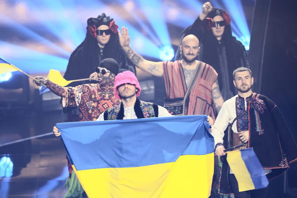 Kalush Orchestra: Die Gruppe aus der Ukraine hat den Eurovision Song Contest 2022 gewonnen.