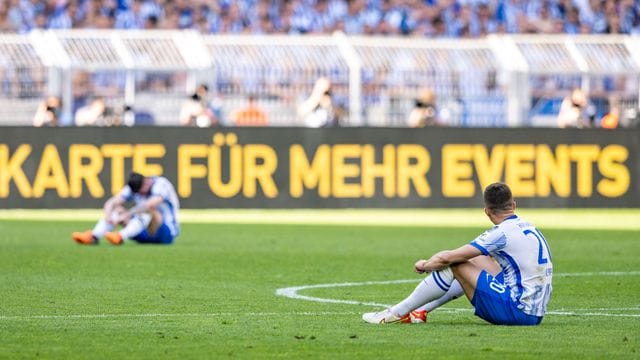 Hertha BSC muss in die Relegation.