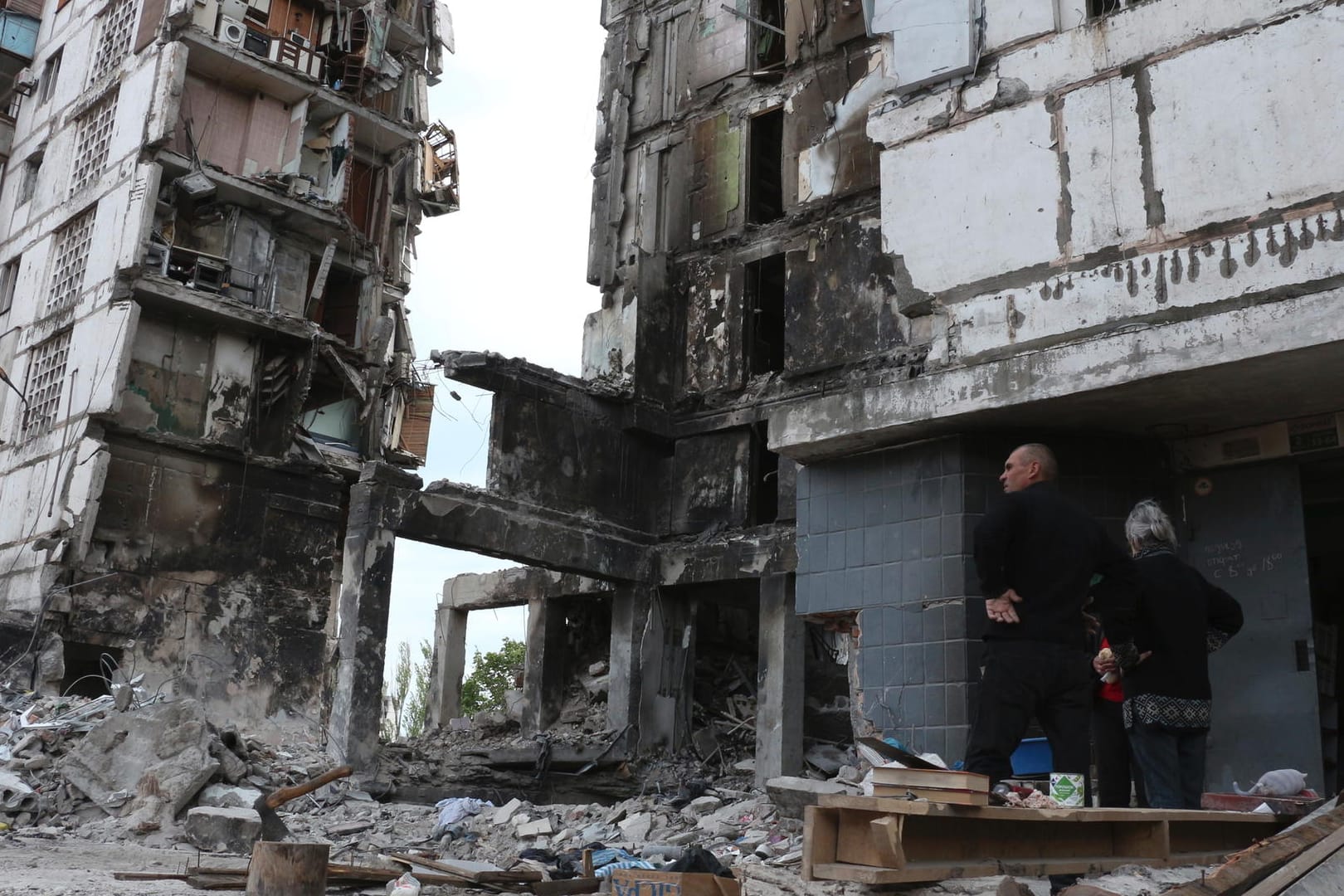 Zerstörung in Mariupol: Die Ukraine wirft Russland vor, Phosphorbomben eingesetzt zu haben.