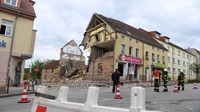 Explosion in einer Bäckerei in Lychen