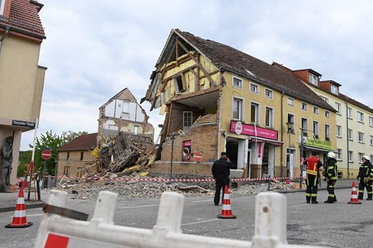 Explosion in einer Bäckerei in Lychen