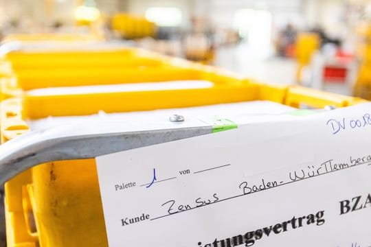 Zensus-Briefe werden verschickt