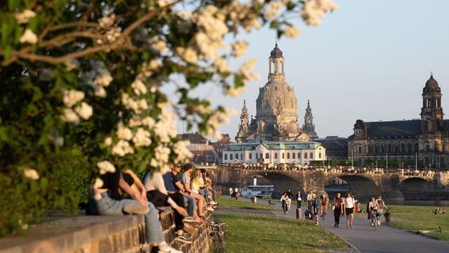 Sonnenuntergang in Dresden Sonnenuntergang in Dresden