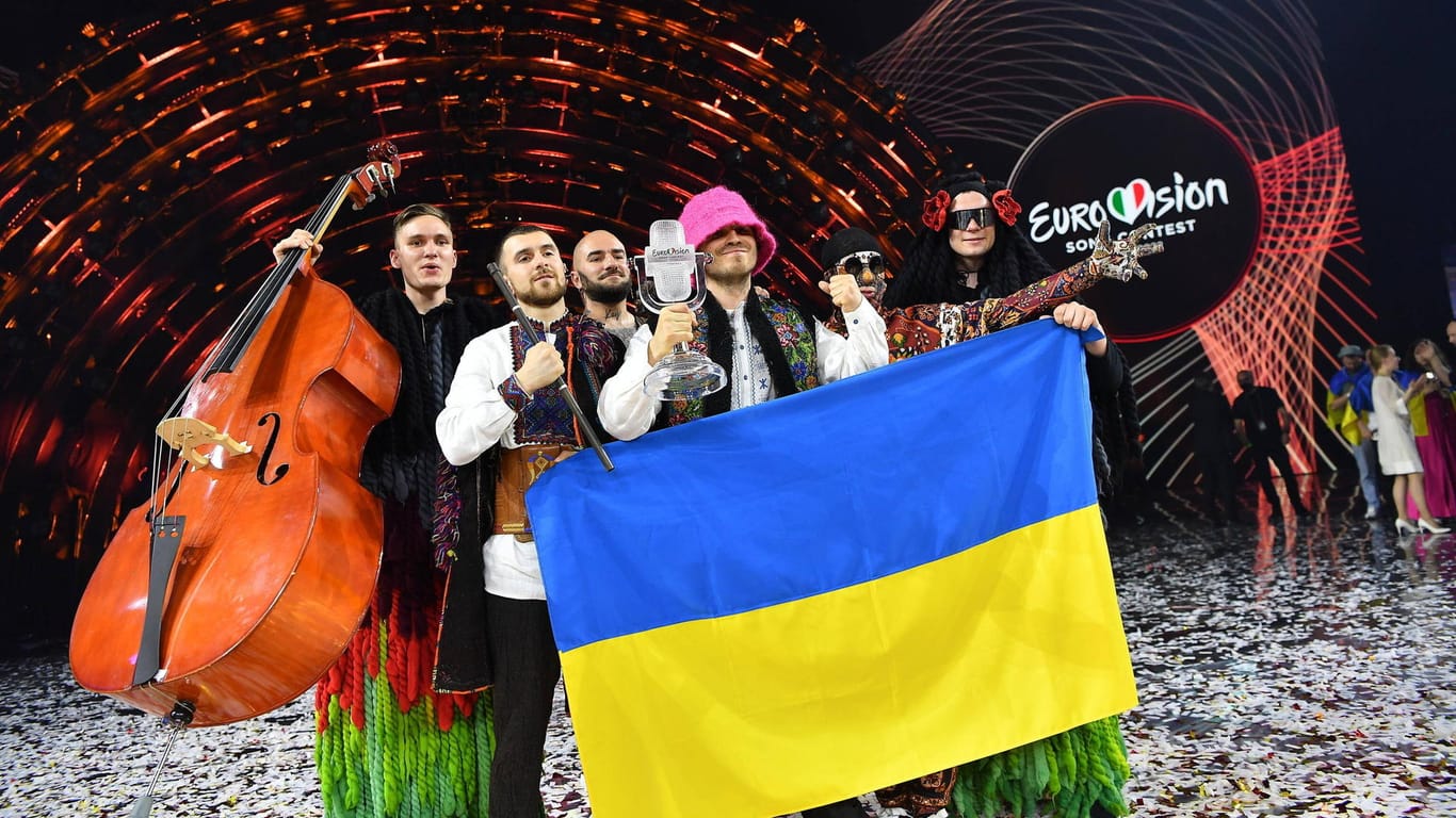 Sieg mit politischem Gewicht: Beim ESC gewann die Ukraine deutlich – russische Hacker haben wohl versucht, das zu verhindern.