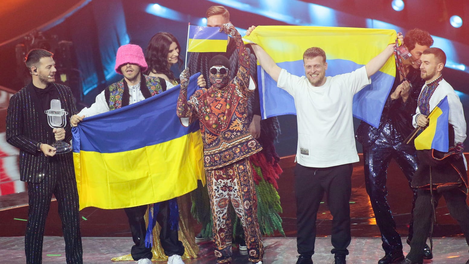 Kalush Orchestra: Die ukrainische Band gewann den ESC.