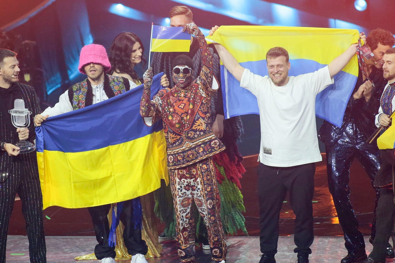 Kalush Orchestra: Die ukrainische Band gewann den ESC.