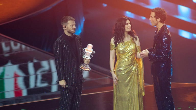 Alessandro Catelan, Laura Pausini und Mika: Sie moderierten den Eurovision Song Contest in Turin.