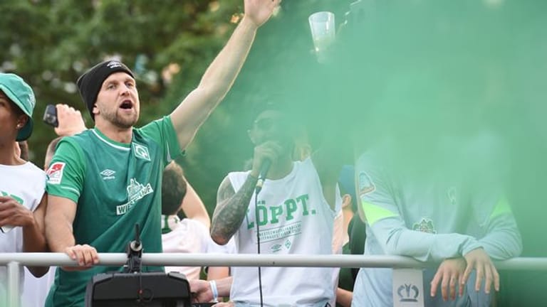 Werder Bremen: Aufstiegsfeier