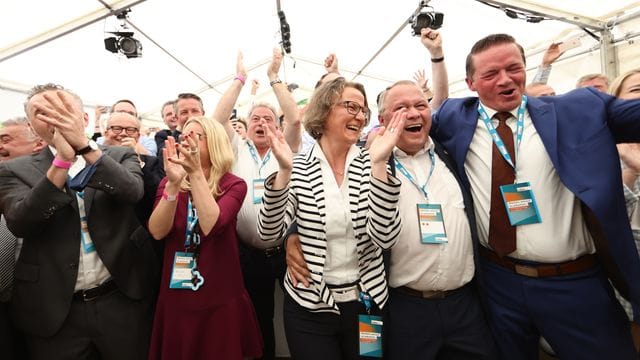 Landtagswahl in Nordrhein-Westfalen - CDU-Wahlparty Landtagswahl in Nordrhein-Westfalen - CDU-Wahlparty